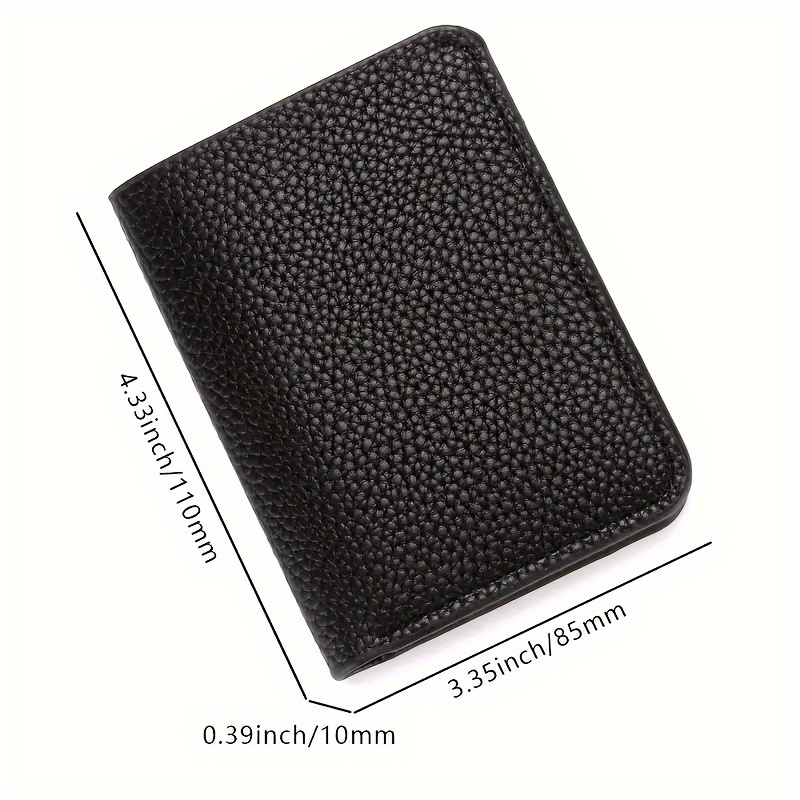 

1pc Men's Short Wallet, Pu Leather Vintage Multifunctional Wallet