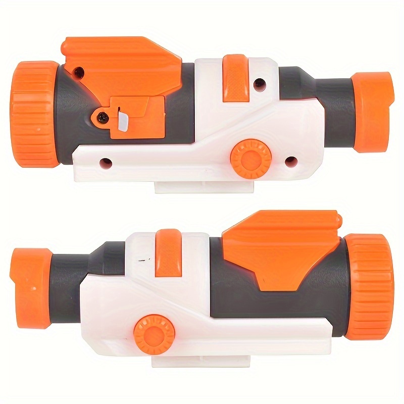 Spielzeug pistole Modifikation Zubehör Set für Nerf n-Strike Elite Serie  Schall dämpfer Schwanz Lager Taschenlampe