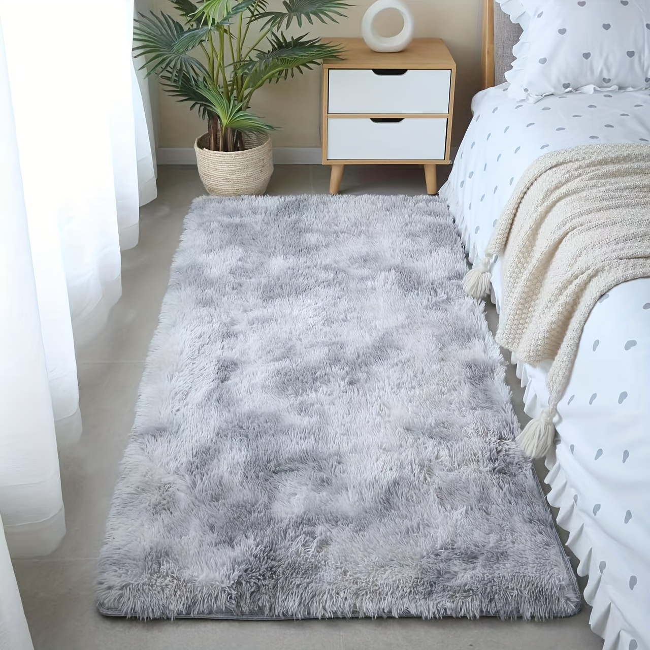 Plush Absorbent Floor Mat - Synthetic Fiber - 10 Styles Available -  ApolloBox