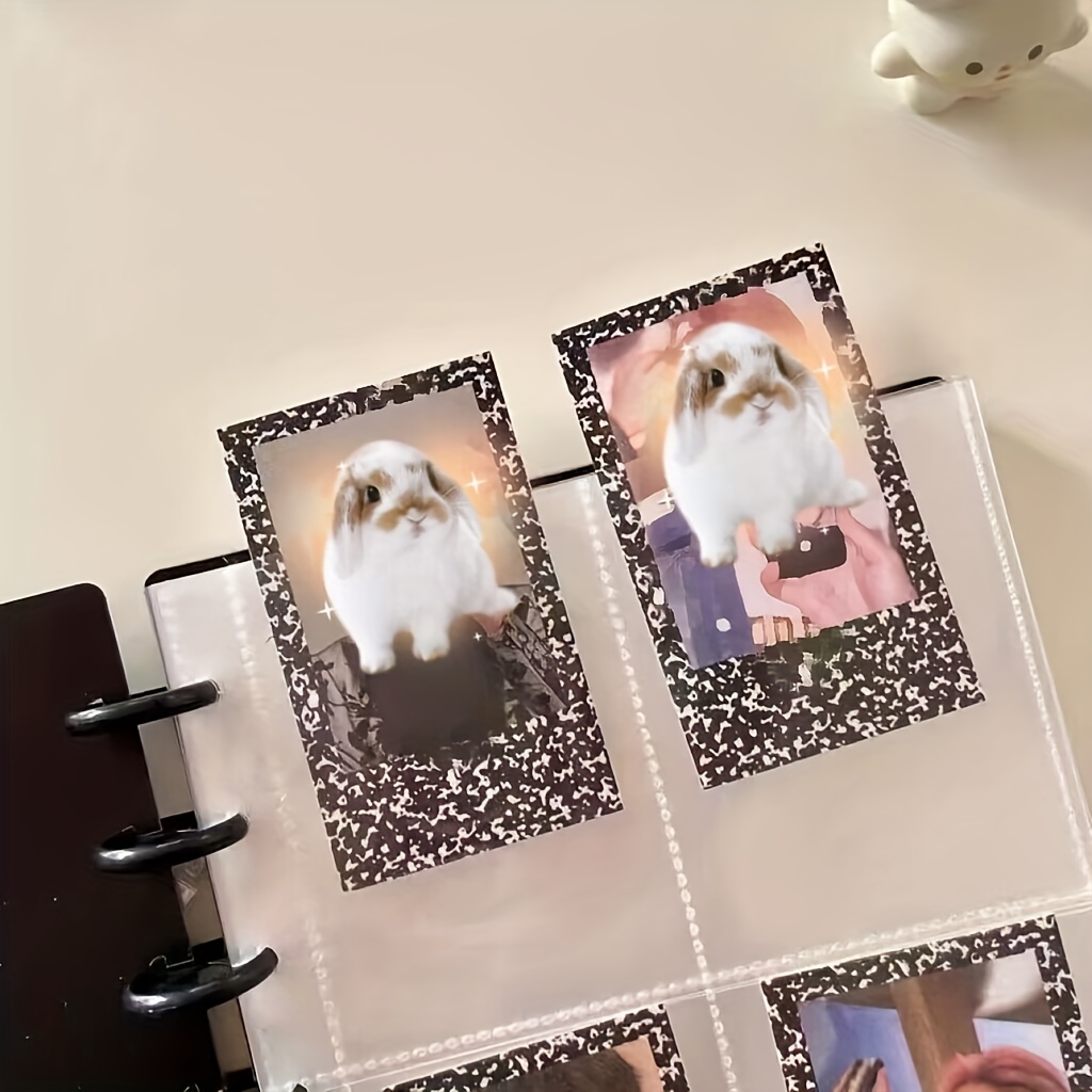 Shoot Standing Photo Album Small Card Storage Book Postcard - Temu
