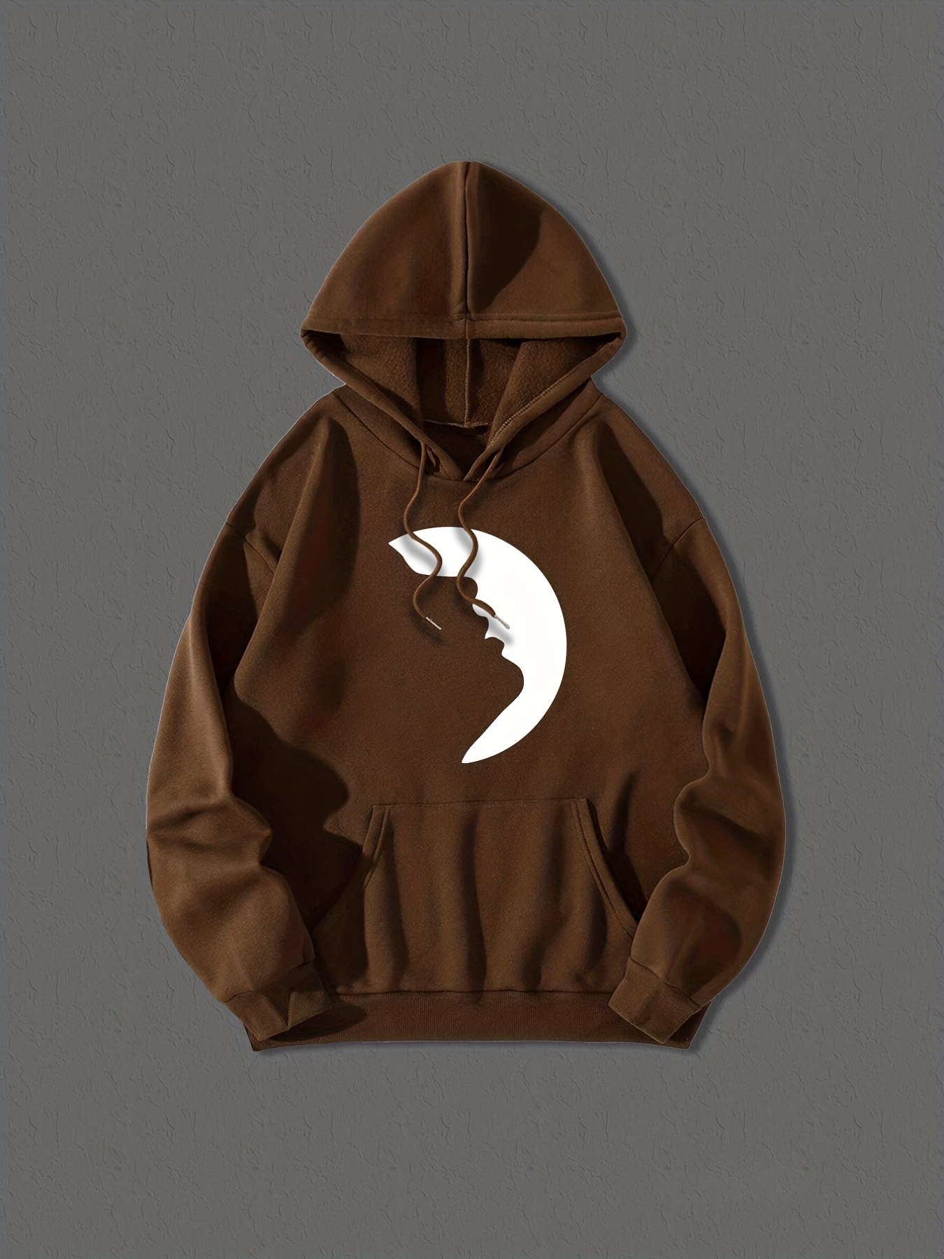 print hoodie cool hoodies men men's casual Temu Ireland