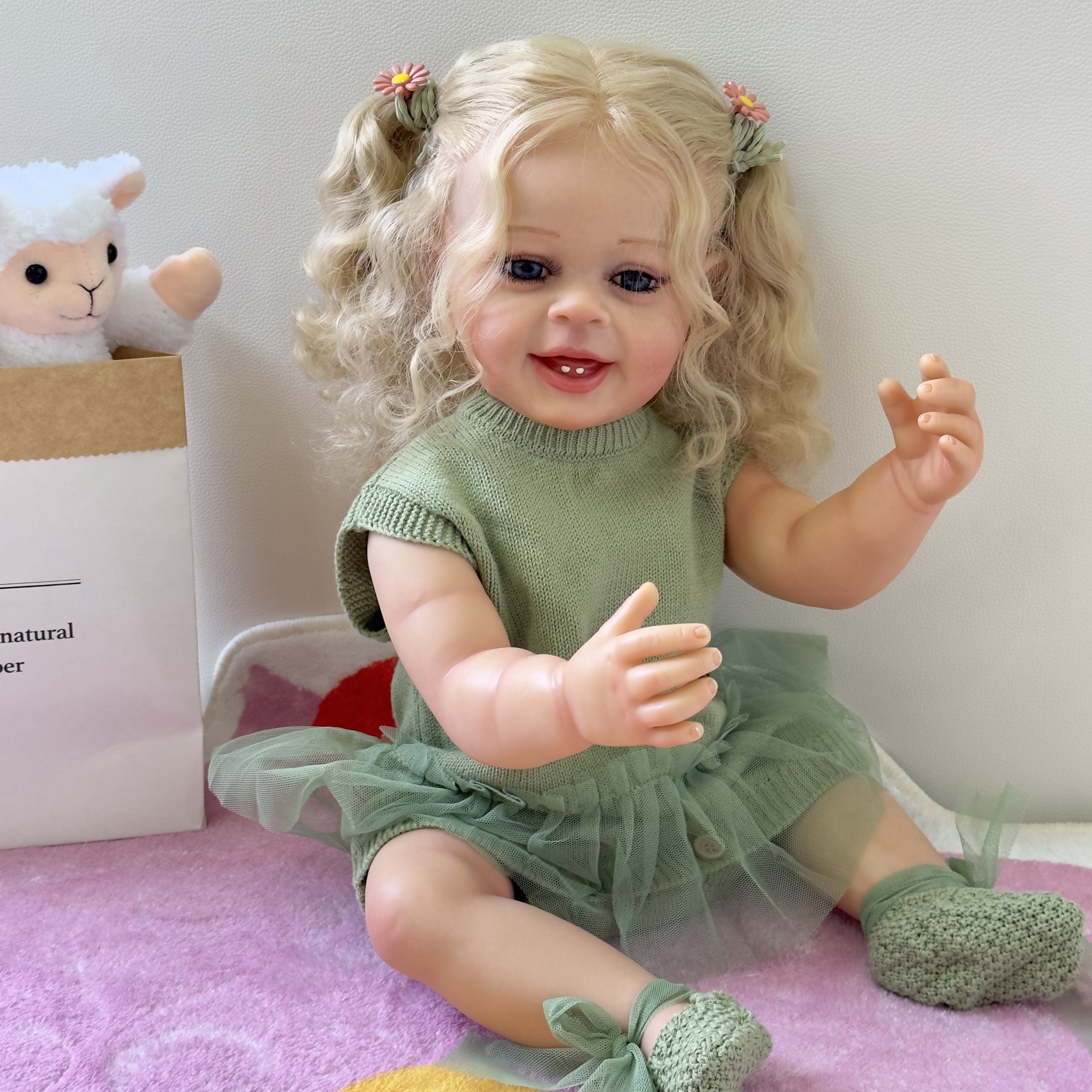 Acheter NPK 40 cm fée bébé très doux tissu poupée jouet de bain réaliste  réel doux au toucher jouet de bain