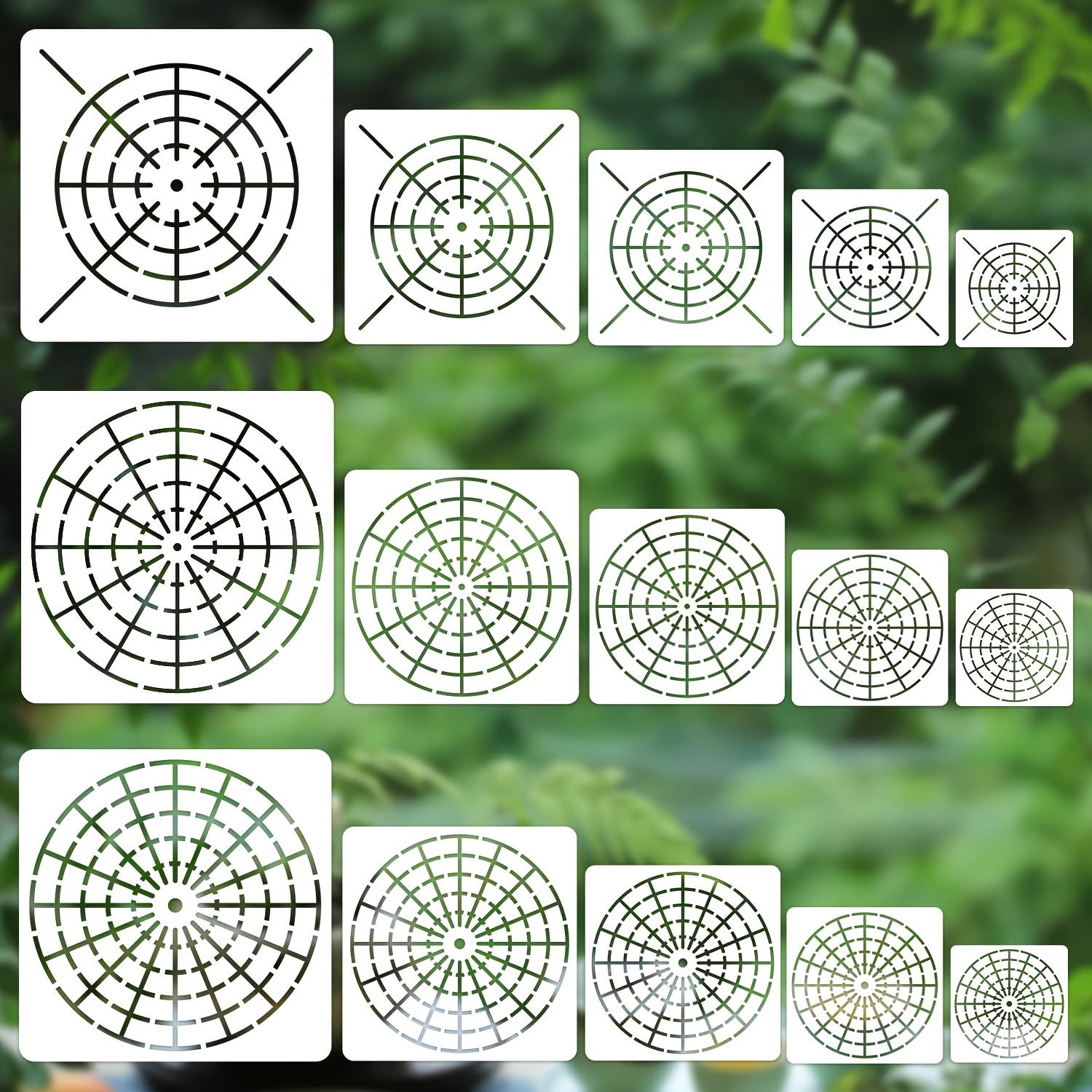 mandala dot painting tool stencils template