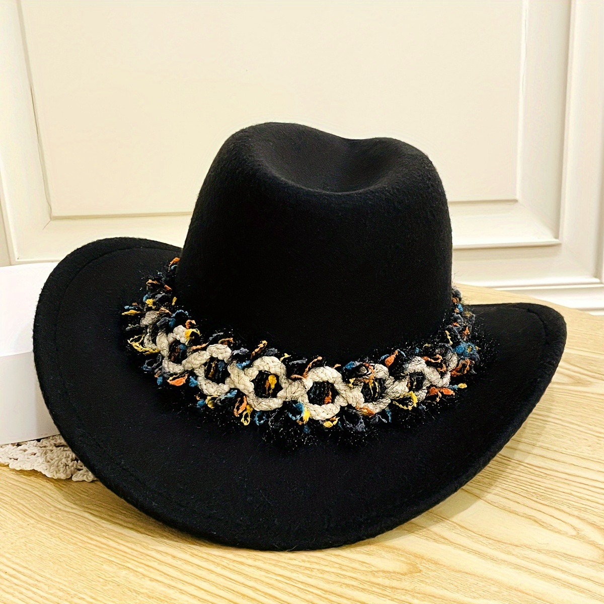 Colorful Braided Strap Fedoras Classic British Style - Temu