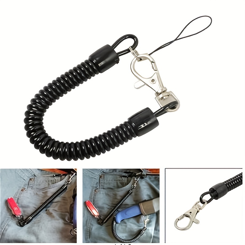 Telescopic Key Chain With Safety Buckle For Outdoor Sports Never Lose Your  Keys Again, Save Money On Temu