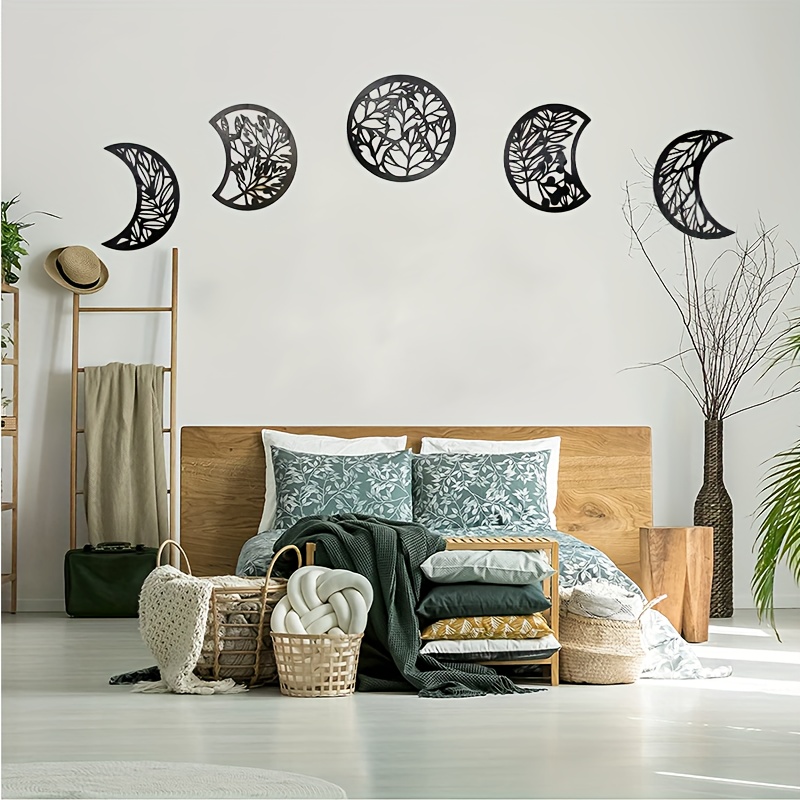 Décoration Murale Esthétique De Phase De Lune Tenture Murale - Temu Canada