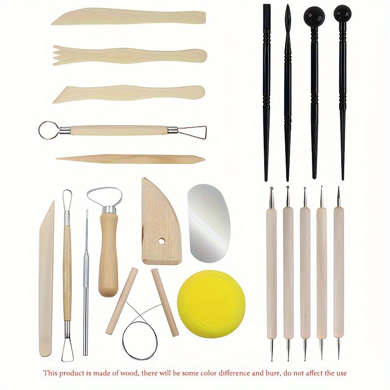Clay Tools Kit, 22 Pcs Polymer Clay Tools, Ceramics Clay Sculpting