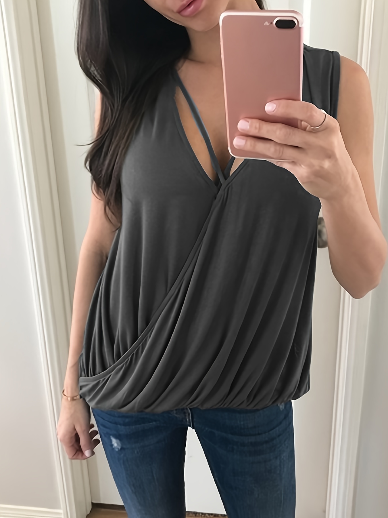 ブルー×レッド ponpon boat neck cami op | waldlaeuferbande.org