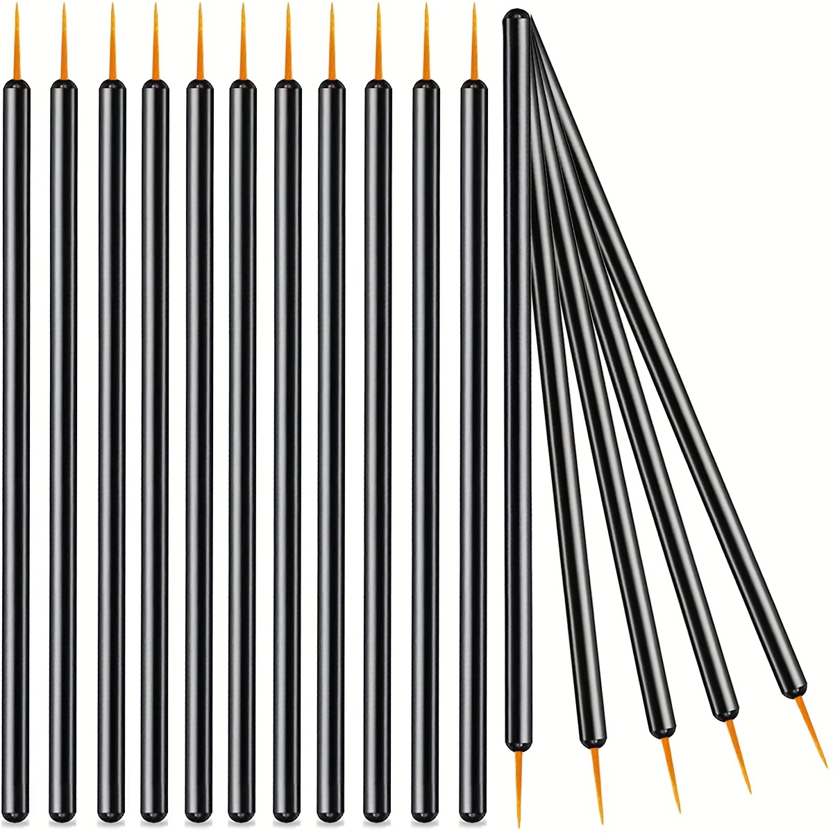 Fine Angled Eyeliner Brush, Ultra Thin Precision Makeup Brushes