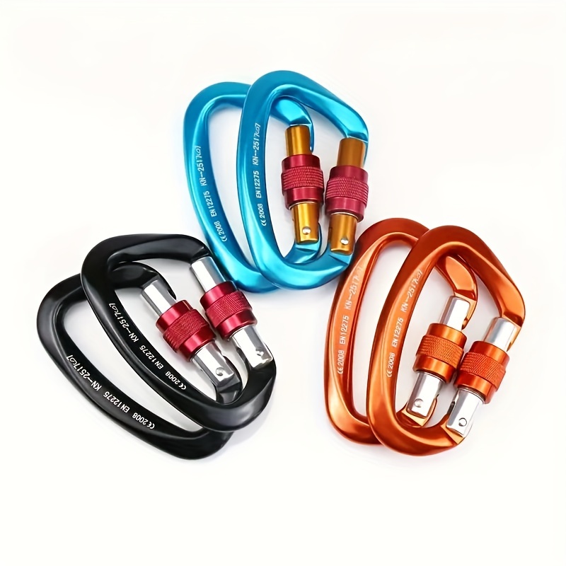 Heavy Duty Screw Lock Carabiner for Climbing Hammock Camping