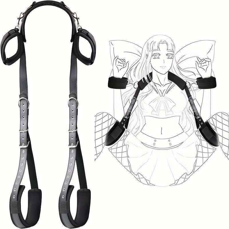 Bdsm Bondage Rope Leather Harness Toys For Women Adults Games