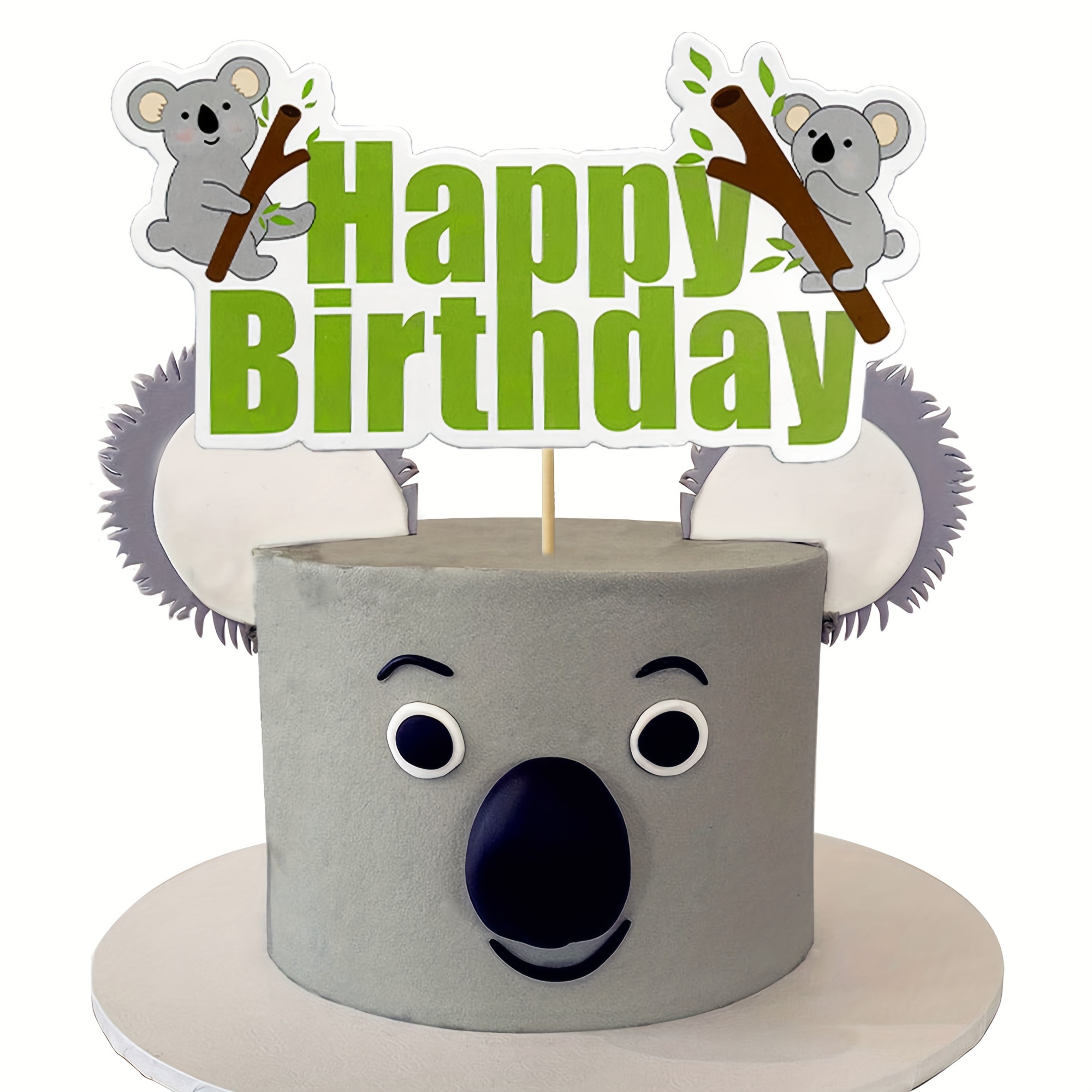 Koala Birthday Cake Topper Koala Cake Decoration Koala - Temu