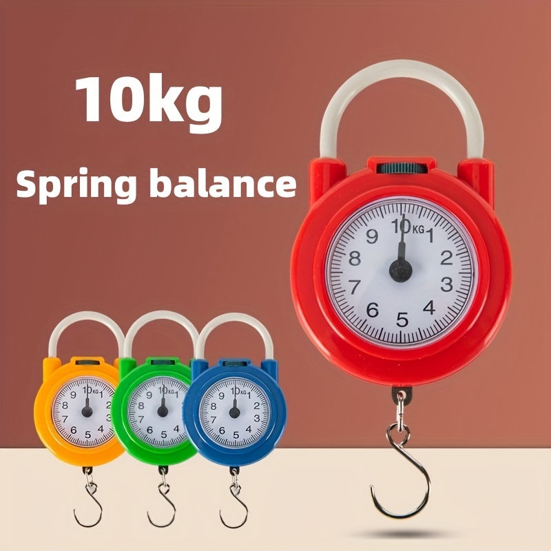 Hand Held Dial Weight Scale With Tape Measure, Portable Spring Fish Weighing  Scale, Hanging Mechanical Luggage Weigher, (50 Lbs / 75 Lbs) - Temu