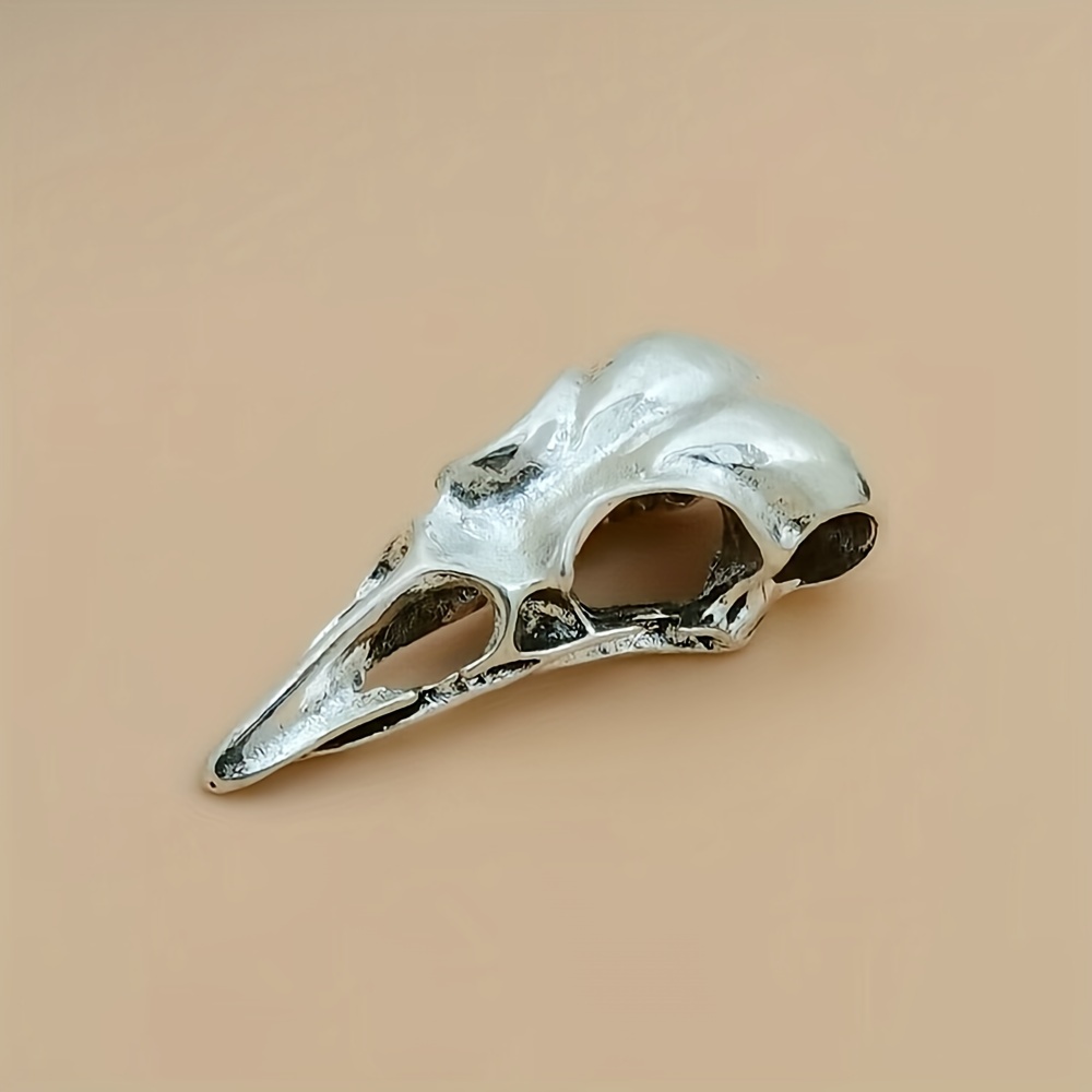 Gothic Style Moon Skull Crow Design Enamel Charms For Diy - Temu