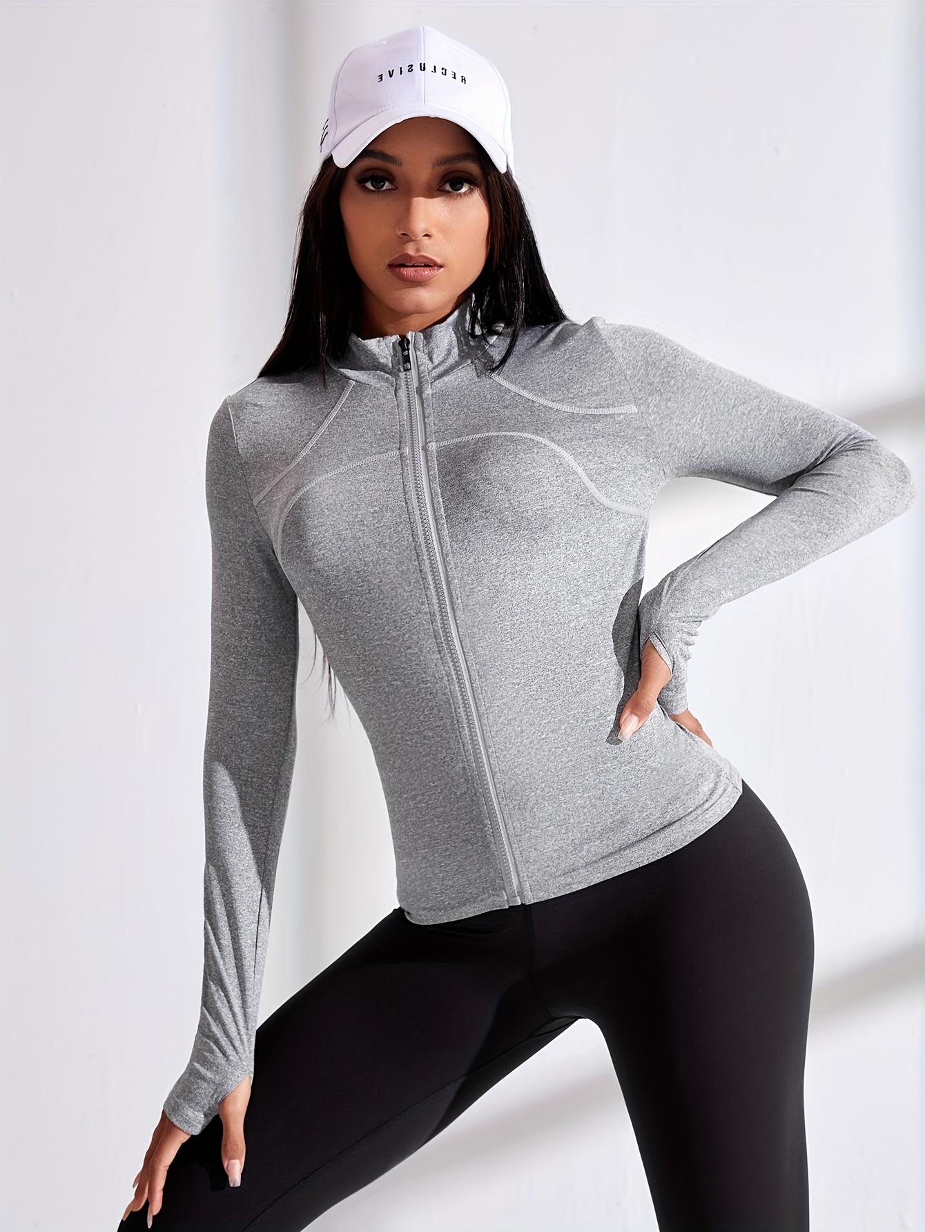 Lululemon Zip up Hoodie Sweater Fitness Casual Sportswear Womens