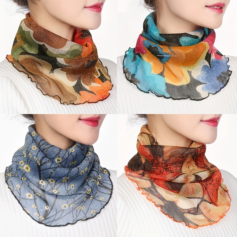 Winter Fashion Snowflake Print Button Scarves Wrap Shawls Casual Women Warm  Soft Scarf Neck Scarf at  Women's Clothing store