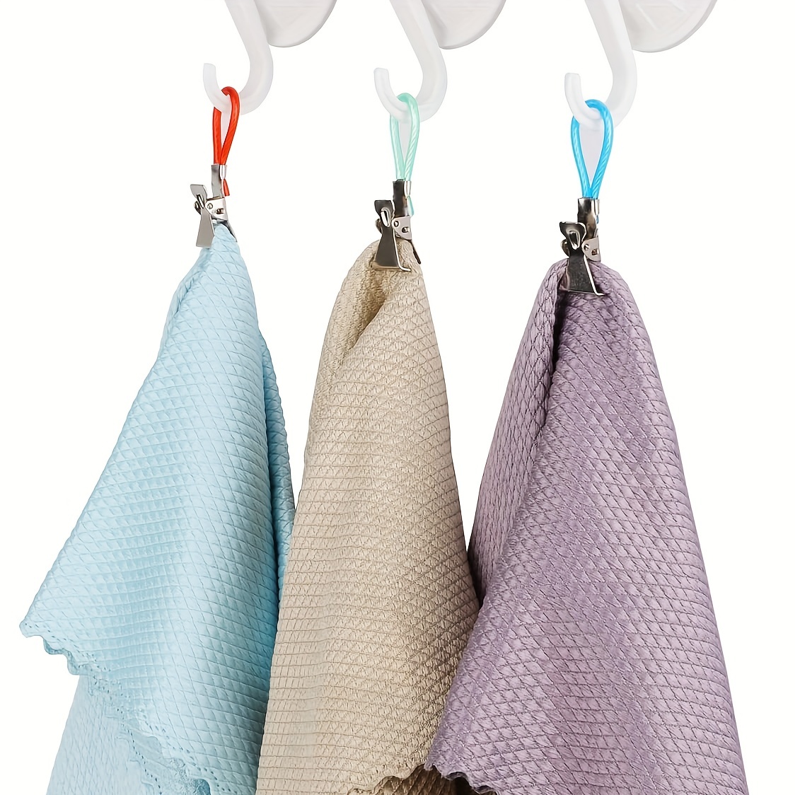 Waterproof Towel Clips Loops Multifunctional Hanging - Temu