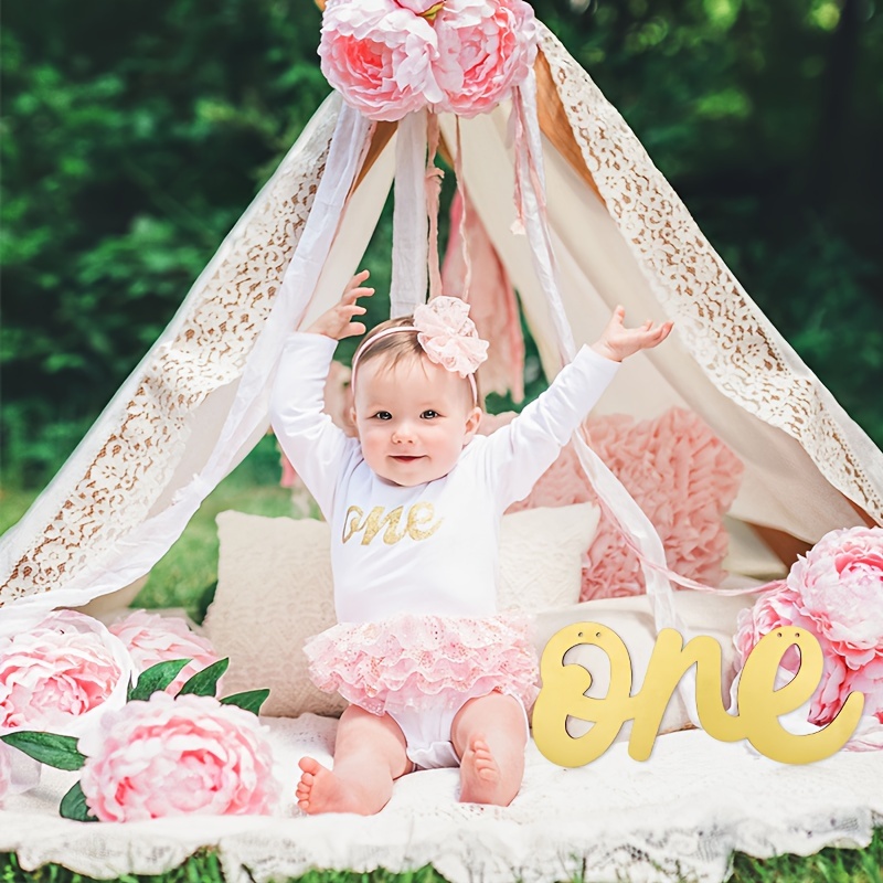 Wooden ONE Sign for First Birthday Decor1st Birthday One Sign 