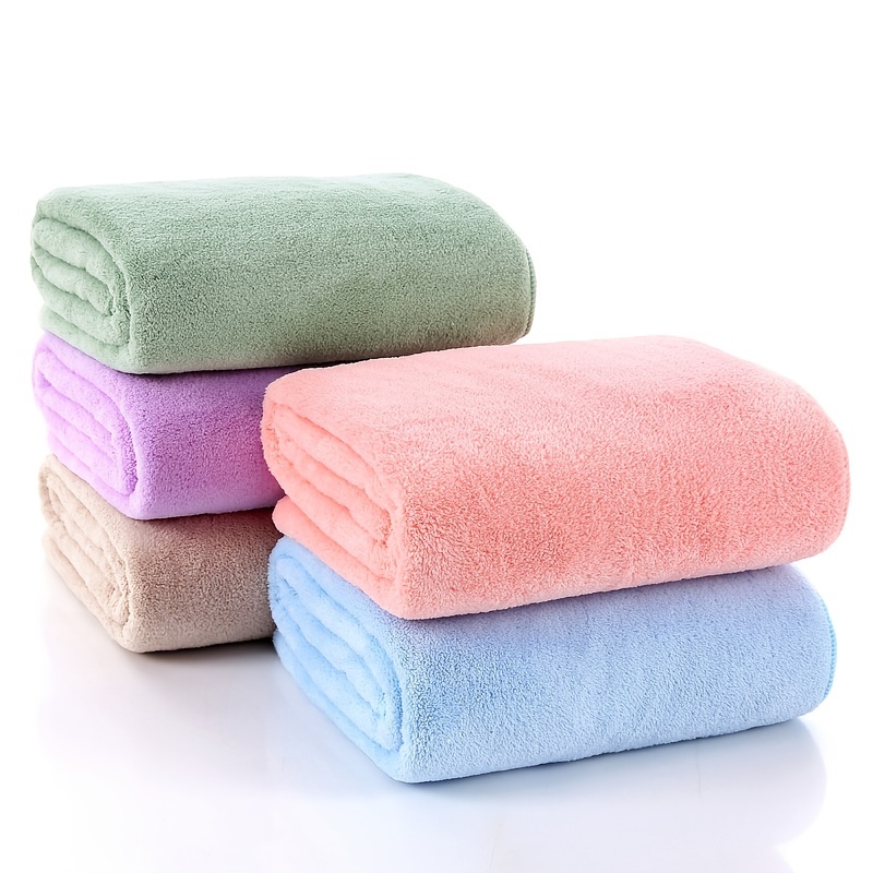 2pcs Soft Microfiber Towels | Absorb Water & Dry Fast at Our Store