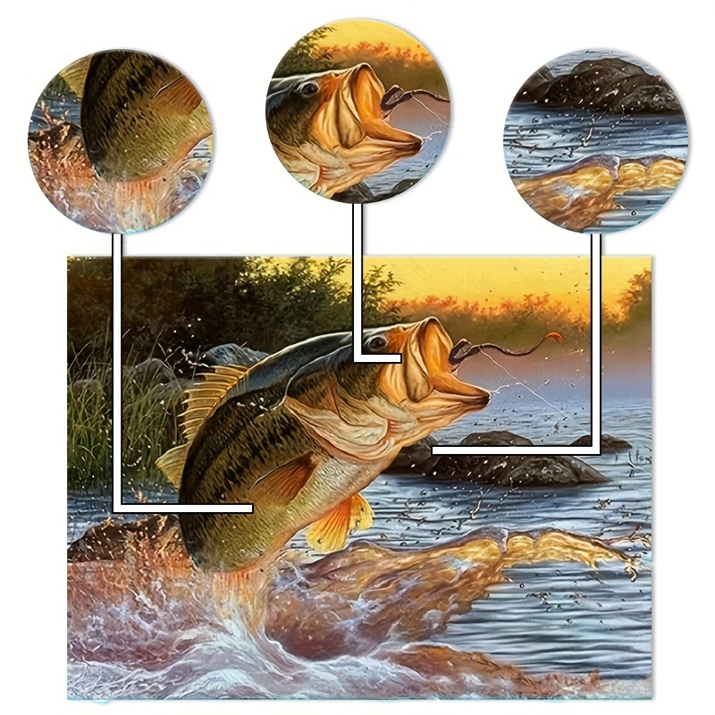 Wooden Puzzles Unique Shape Fishing Puzzles Interest High Quality