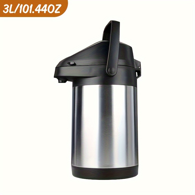  2L Vacuum Thermos Flask - Stainless Steel Household Water  Coffee Bottle Vacuum Insulated Thermos Jug: Home & Kitchen
