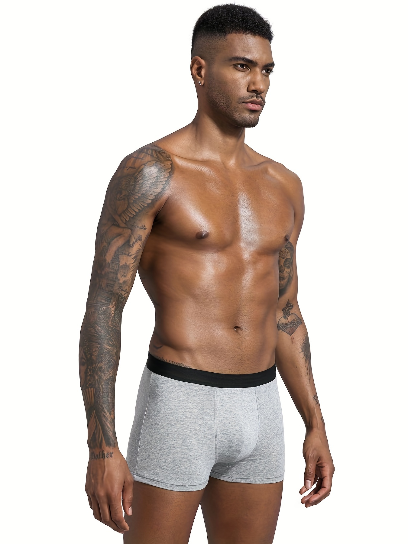 Garçon Model - Mens Underwear - Trunk Boxer Short for Men - Trunk