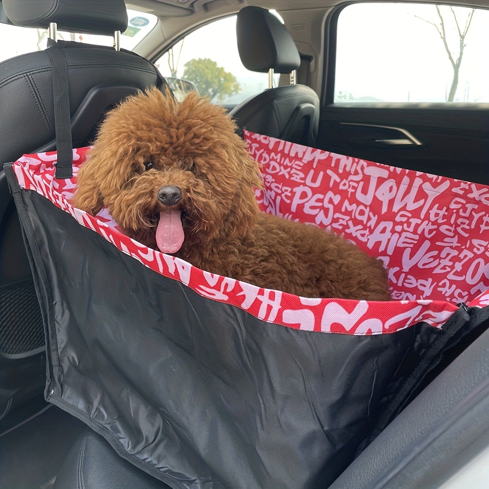 Vailge Couverture de protection de voiture pour chien - Antidérapante -  Pour siège arrière de voiture - Imperméable - Avec fenêtre - Protection de