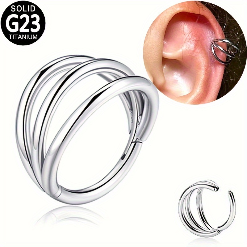 Titanium g23 deals nose ring