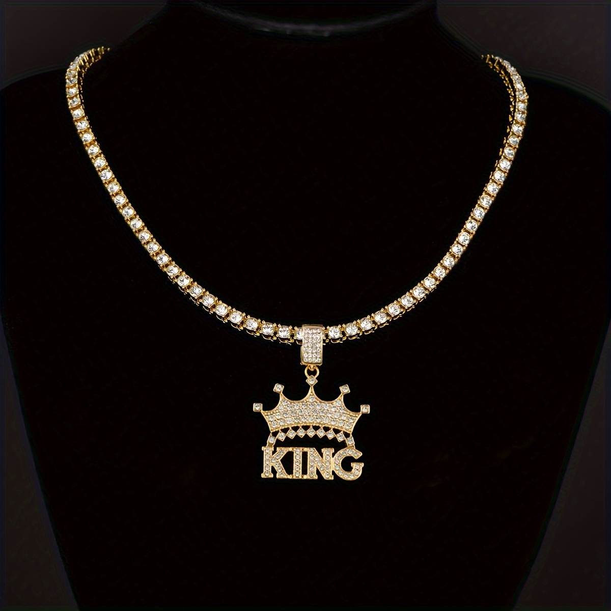 Collana Con Ciondolo Trapstar Gioielli Firmati Hip Hop Full Diamond Cuba  Chain Collane Da Uomo 888 Da 46,59 €