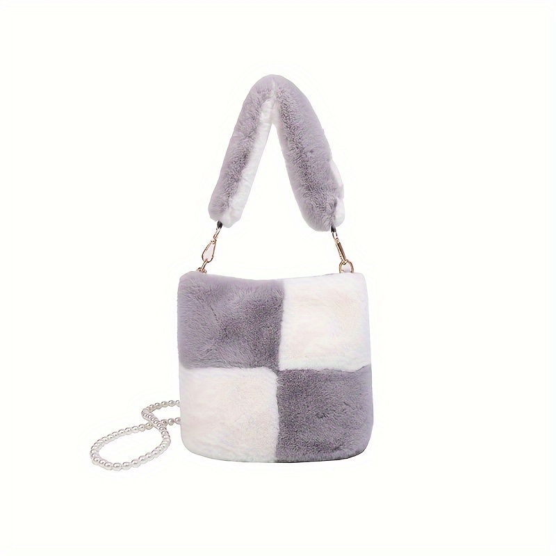 Shoulder Bag Luxury Crossbody Sling Chain Strap Leather Plaid Chest Belt  Handbag