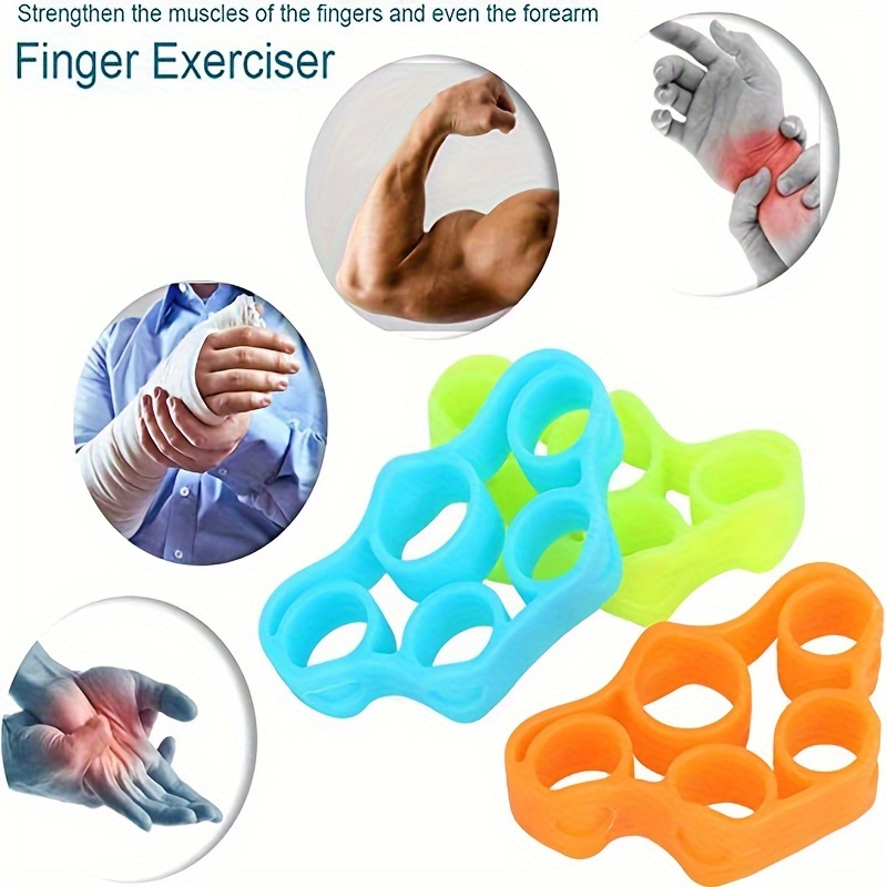 Five-finger Stretcher Wrist Exerciser Silicone Toy for Grip