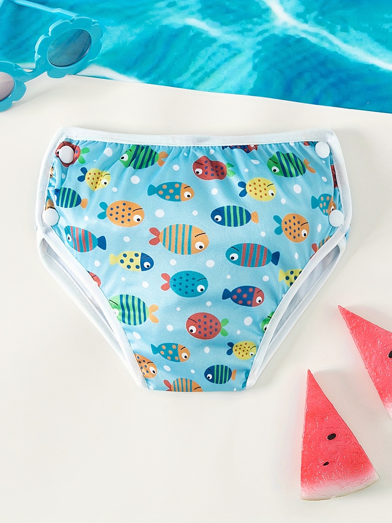 Reusable Baby Swim Diaper Washable Diaper Swimming Pants - Temu