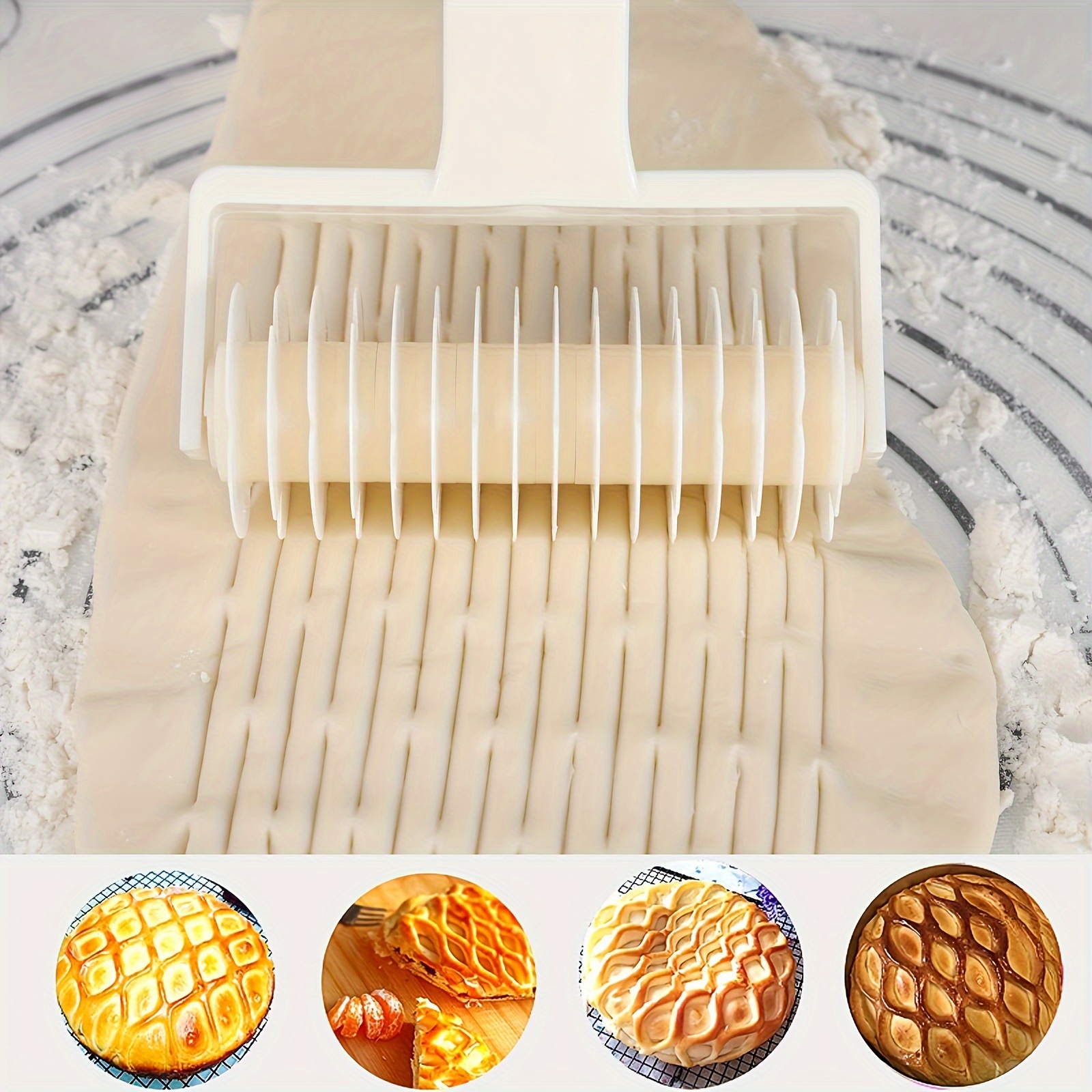 1pc Pastry Wheel Cutter, Manual Cutter, Pie Crust Decorating Tools, Kitchen  Baking Tools