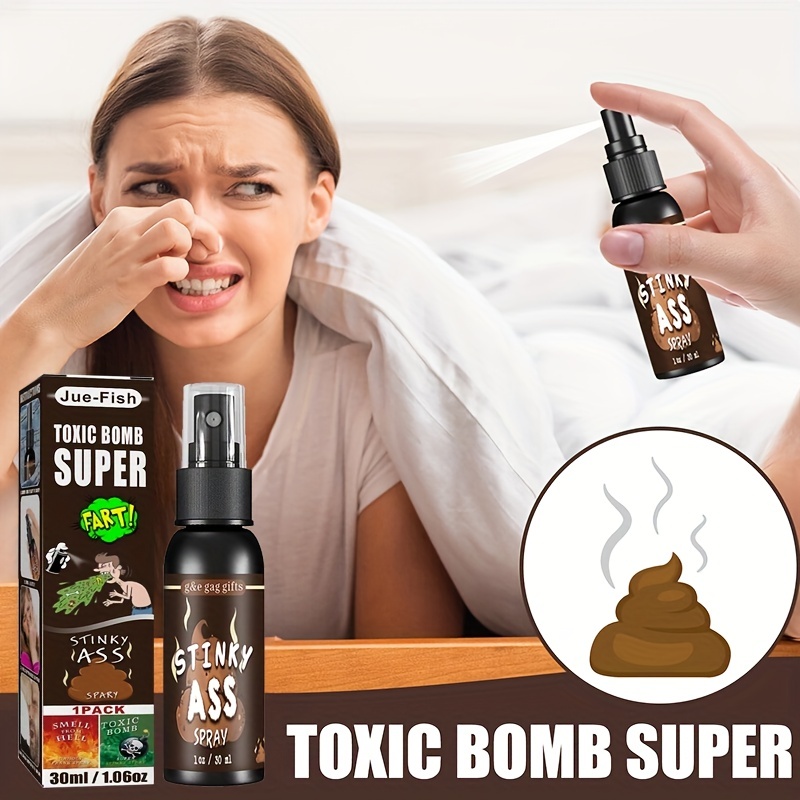 Flavors April Fools Day Prank Kit Stinky Fart Spray Poop Hell Bomb