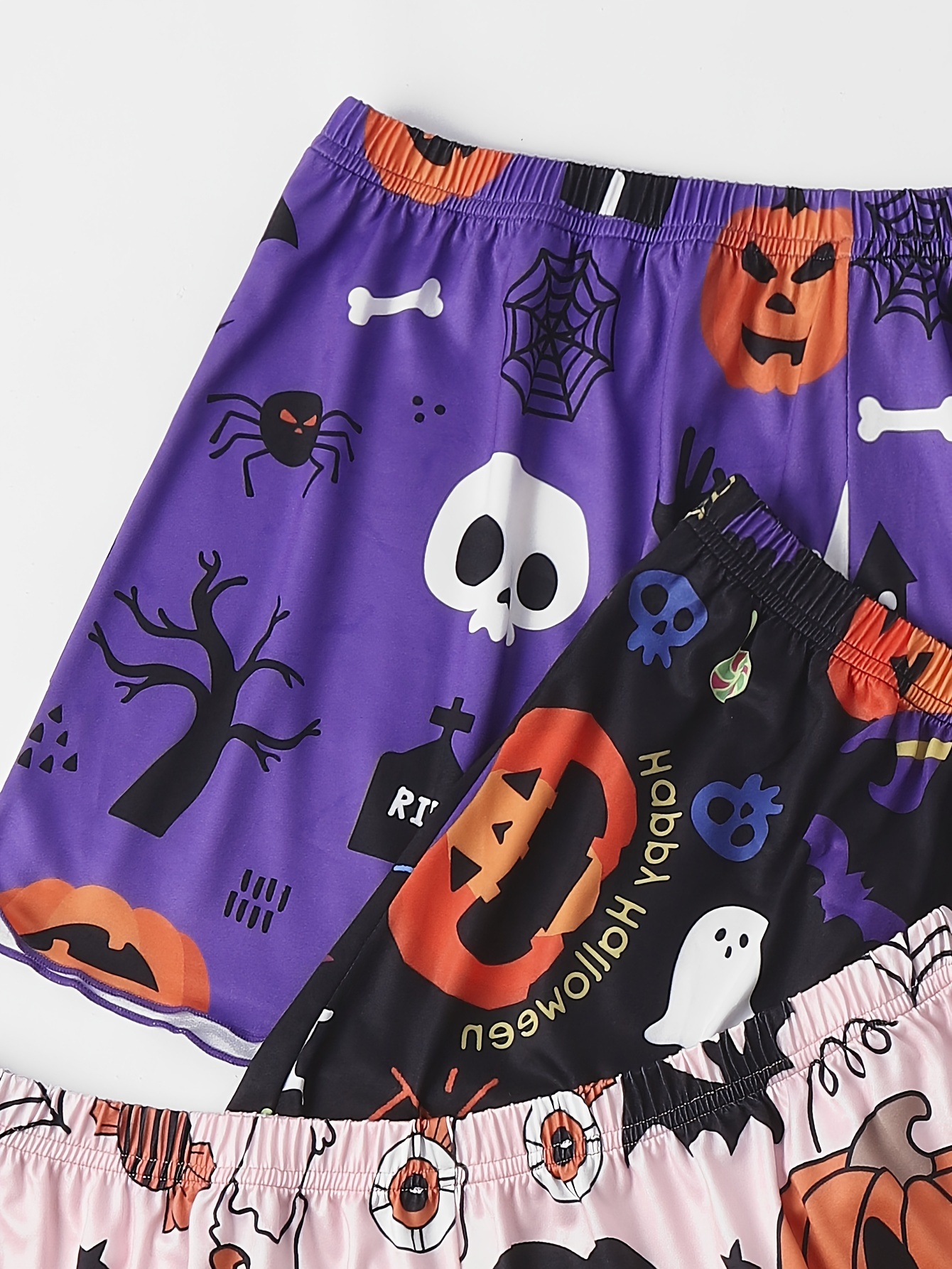 Halloween pajama online shorts