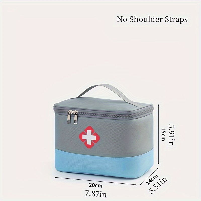 First Aid Kit Medicine Storage Box Portable Emergency Box Household Double  Layers Medicine Boxes Medical Kit