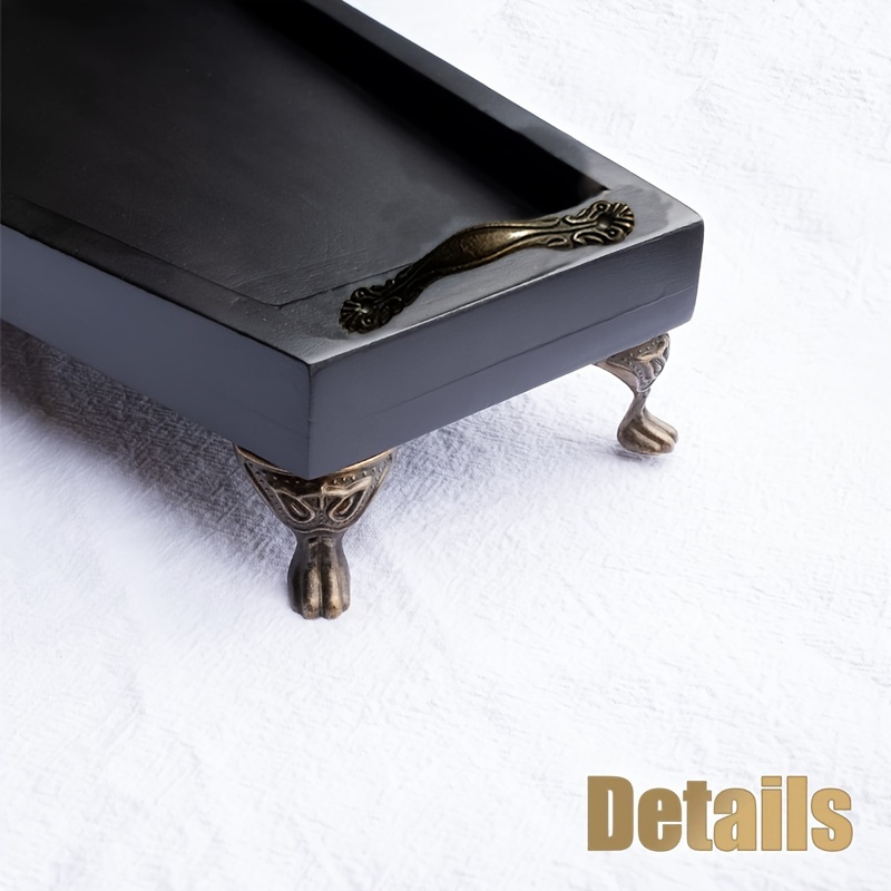 Essentials Tray Side Table - Black
