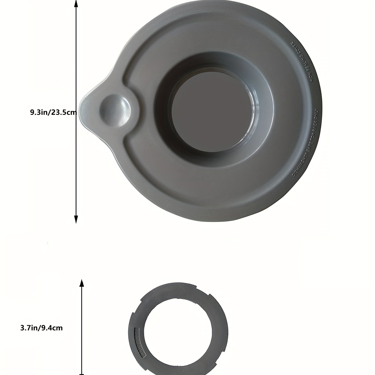 Mixer Bowl Lid Covers for KitchenAid 5.5-6 Quart Bowls - Stand
