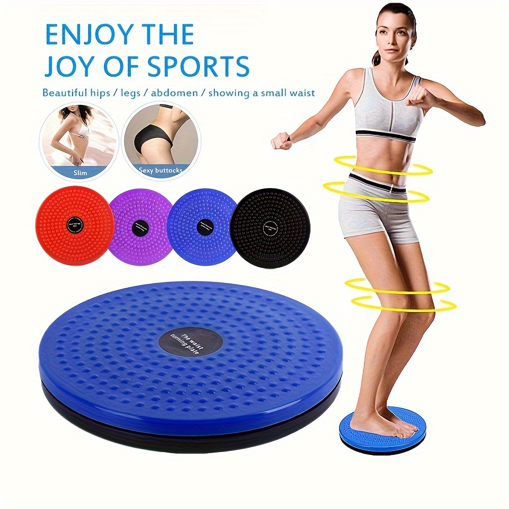  WSERE Twist Waist Twister Disc Board Wriggling Plate, Non-Slip  Body Shaping Twisting Waist Twister Plate Exercise Machine Rotating Balance  Board for Legs Waist Foot Ankle Body Training, Blue : Sports 