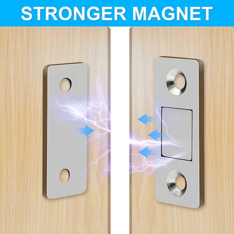 1pc Magnetischer Türfang, Ultradünne Schrankmagnete Aus Edelstahl