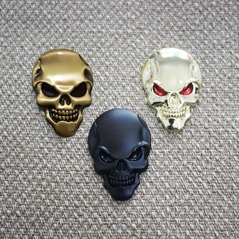 Car Motor Stickers 3d Bicycle Stickers Skull Bone Scooter - Temu Australia