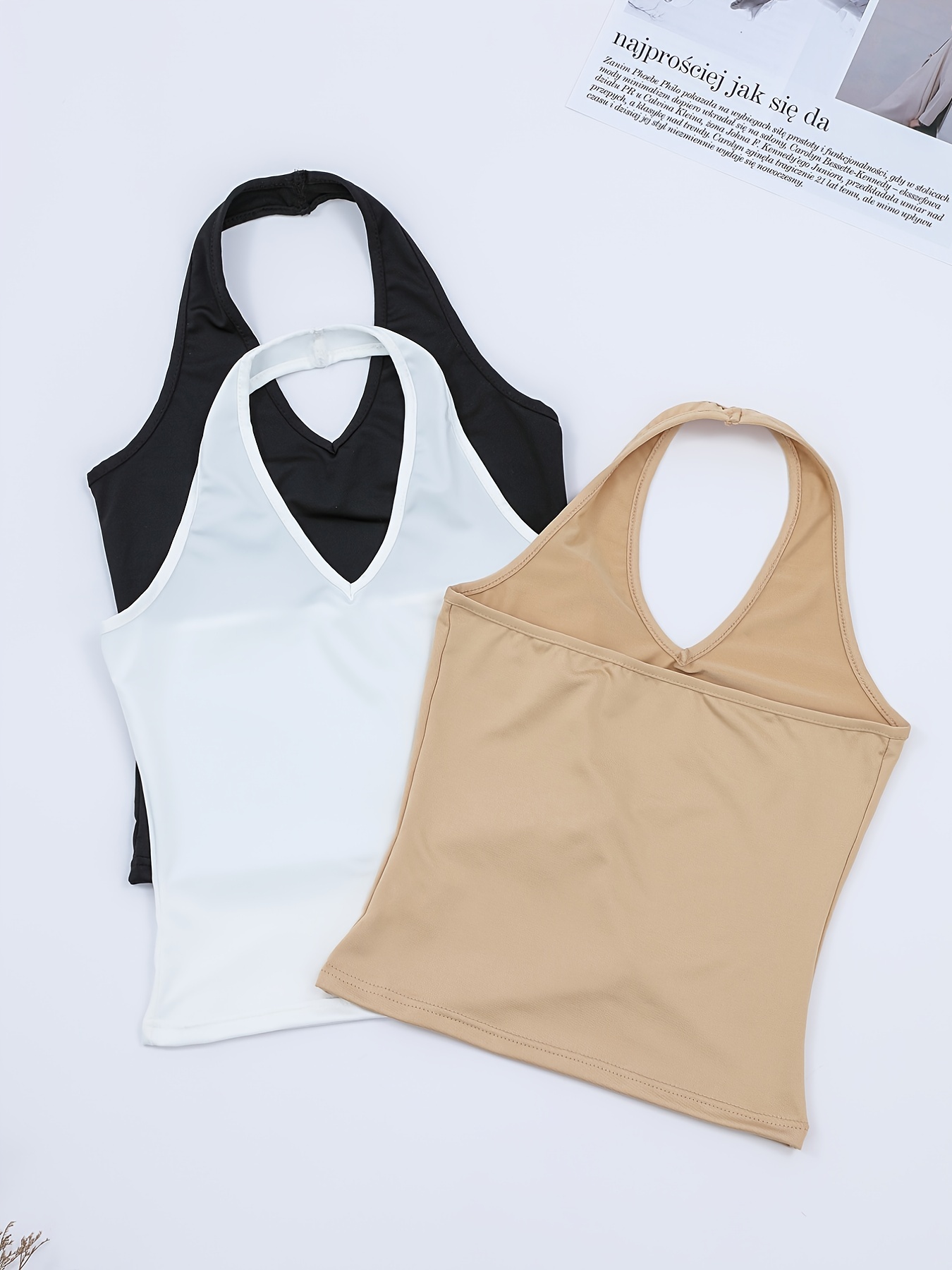 Halter Tops Women - Temu