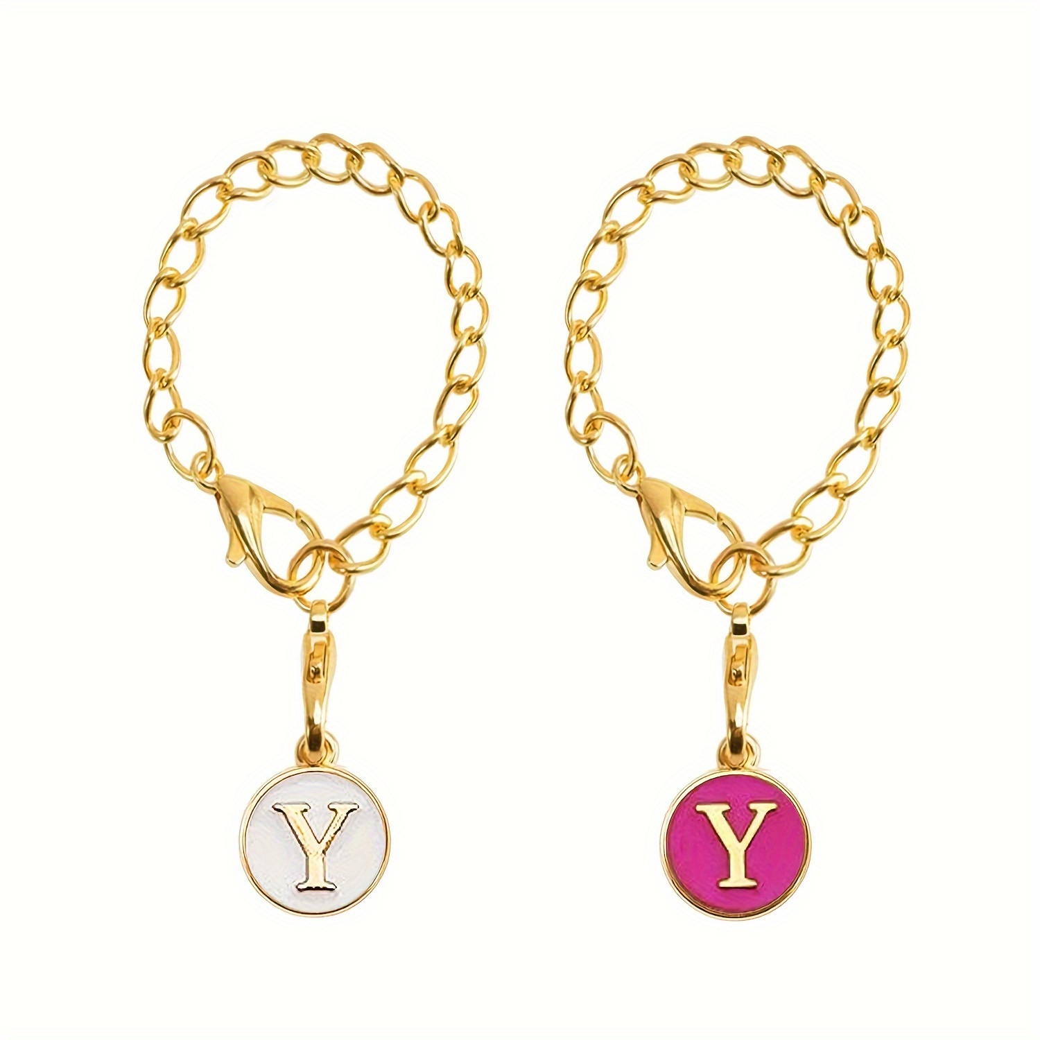 YEINLAN 2 Pcs Initial A-Z Letter Charms Accessories For Stanley Cup, Name  Id Letter Handle Charm For Stanley 30&40 Oz Tumbler,Water Cup Handle  Identification Letter Charm, Alloy, No Gemstone : : Home