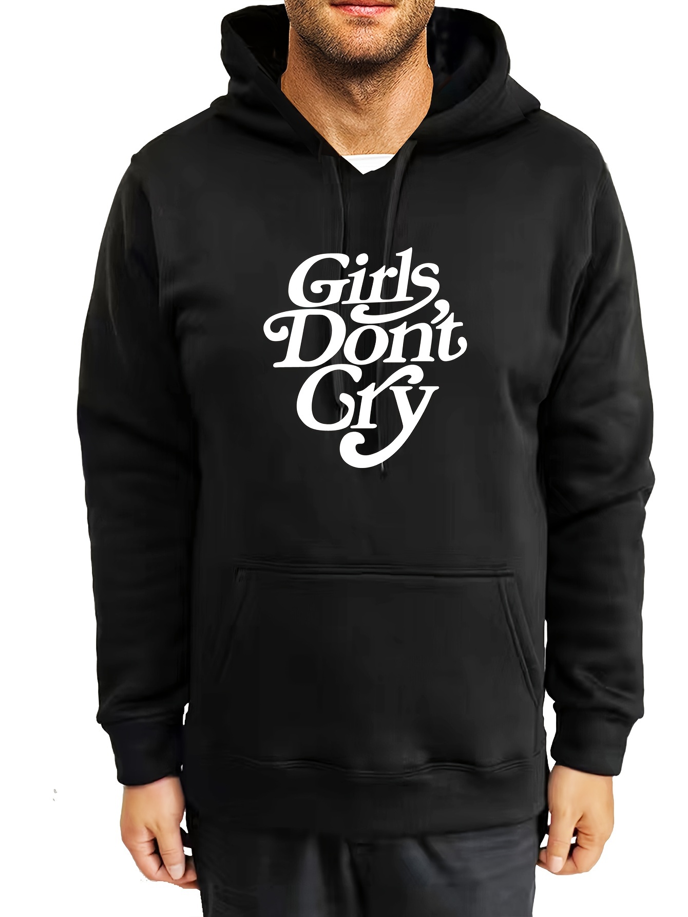 Girls Don't Cry Print Hoodie Cool Hoodies Men Men's Casual - Temu