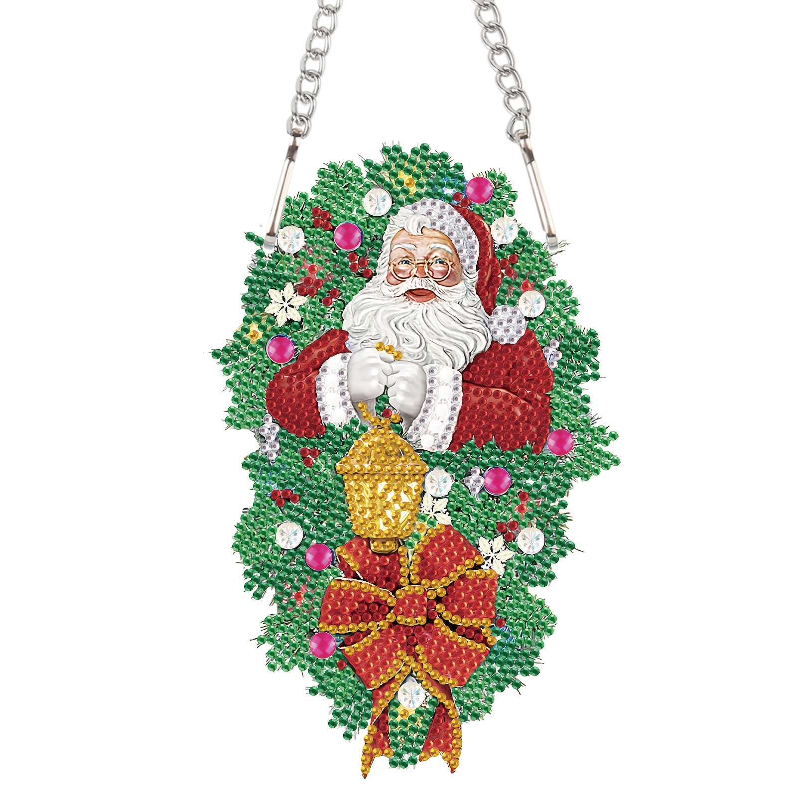 Dropship 10pcs DIY Diamond Painting Christmas Decorations Xmas Tree Pendant  Hanging Ornament Santa Claus Pattern Mosaic Kit Navided Decor to Sell  Online at a Lower Price