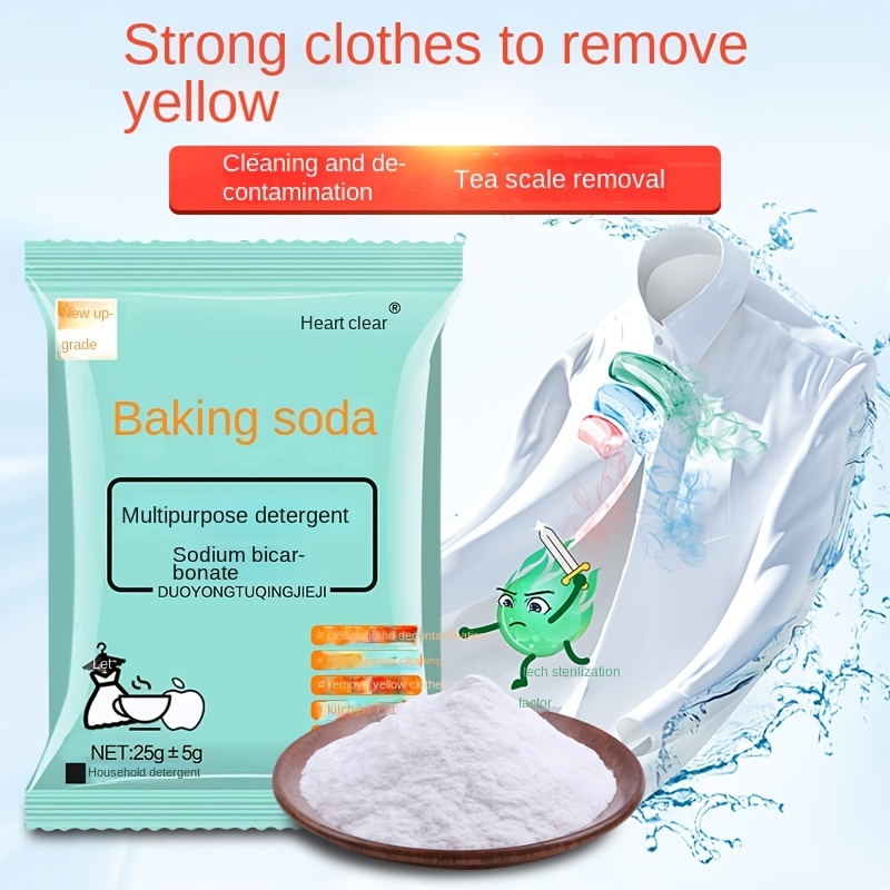 10 Paquetes Bicarbonato Sodio Bicarbonato Sodio Detergente - Temu