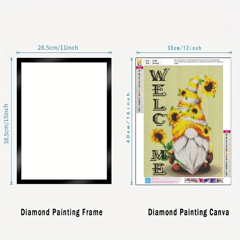 Diamond Painting Frames Frames For Diamond Painting Canvas - Temu