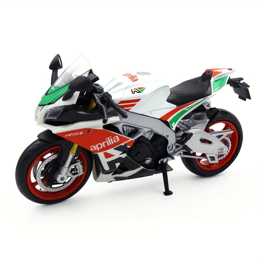 Alloy Pull-back Moto Modèle Ornements Mini Simulation Racing Toy