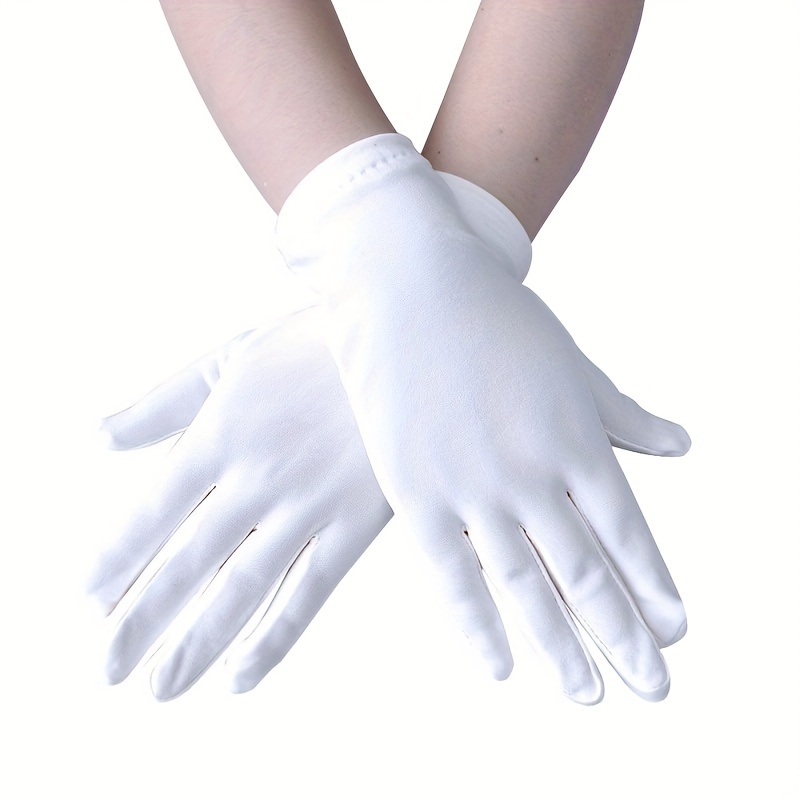 SYunxiang Women Sun UV Protection Driving Gloves Summer Short Lace