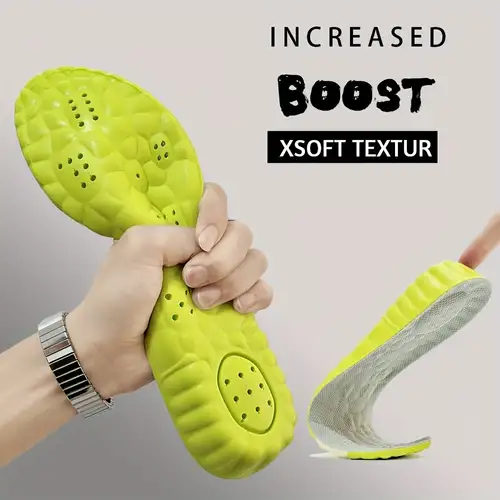 1pair Shock Absorption Comfortable Breathable Deodorant Insole